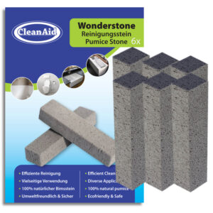6x CleanAid Wonderstone Reinigungsstein (ohne Griff)